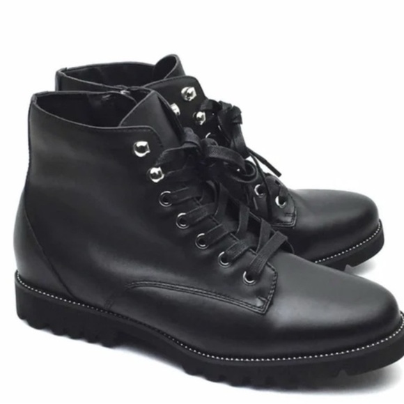 Blondo Weatherproof lace up moto boots size 7 - Picture 1 of 9